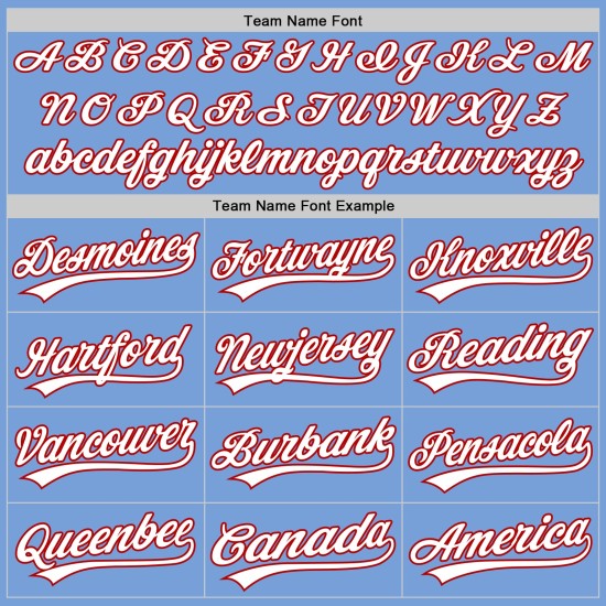 Maglia da baseball personalizzata, bianca, rossa e blu, autentica Maglia da baseball personalizzata, bianca, rossa e blu, autentica