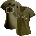 Servizio personalizzato Salute per la maglia da baseball mimetica nera oliva autentica Servizio personalizzato Salute per la maglia da baseball mimetica nera oliva autentica