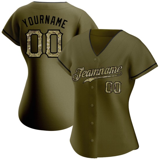 Servizio personalizzato Salute per la maglia da baseball mimetica nera oliva autentica Servizio personalizzato Salute per la maglia da baseball mimetica nera oliva autentica