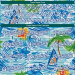 Maglia da baseball Royal White Trees con motivo a palme da spiaggia hawaiana, personalizzata con fiori autentici e design 3D Maglia da baseball Royal White Trees con motivo a palme da spiaggia hawaiana, personalizzata con fiori autentici e design 3D