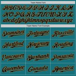 Maglia da baseball a righe nere, oro e verde acqua personalizzata, autentica, da uomo Maglia da baseball a righe nere, oro e verde acqua personalizzata, autentica, da uomo