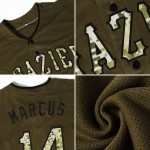 Servizio personalizzato Salute per la maglia da baseball mimetica nera oliva autentica Servizio personalizzato Salute per la maglia da baseball mimetica nera oliva autentica
