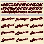 Maglia a coste personalizzata retrò, autentica maglia da baseball, color crema, rosso e nero Maglia a coste personalizzata retrò, autentica maglia da baseball, color crema, rosso e nero