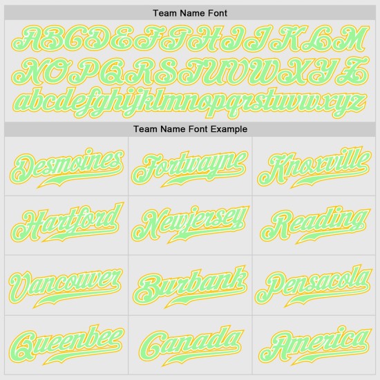Maglia da baseball personalizzata autentica color verde-oro "Pisello rosa due bianco" Maglia da baseball personalizzata autentica color verde-oro "Pisello rosa due bianco"