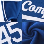 Maglia da baseball personalizzata Royal Royal-Gold autentica Maglia da baseball personalizzata Royal Royal-Gold autentica