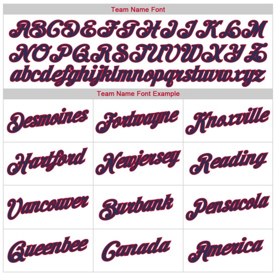 Maglia retrò a coste, autentica maglia da baseball personalizzata, bianca, rossa e blu navy Maglia retrò a coste, autentica maglia da baseball personalizzata, bianca, rossa e blu navy