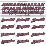 Maglia da baseball autentica Gold Jersey Viola-Old Custom White Maglia da baseball autentica Gold Jersey Viola-Old Custom White
