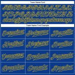 Maglia da baseball personalizzata Royal Royal-Gold autentica Maglia da baseball personalizzata Royal Royal-Gold autentica
