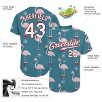 Maglia da baseball autentica, bianca e rossa, 3D, personalizzata per Natale Maglia da baseball autentica, bianca e rossa, 3D, personalizzata per Natale