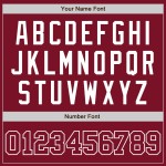 Maglia da baseball autentica Crimson Jersey Crimson-White personalizzata Maglia da baseball autentica Crimson Jersey Crimson-White personalizzata